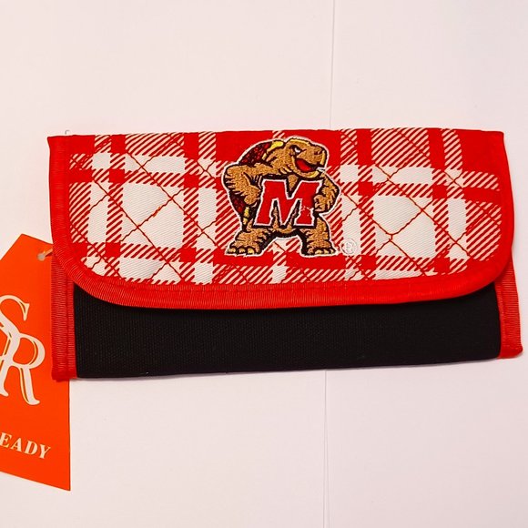 NWT Maryland Terrapins Checkbook Cover NCAA Collegiate - Picture 1 of 8
